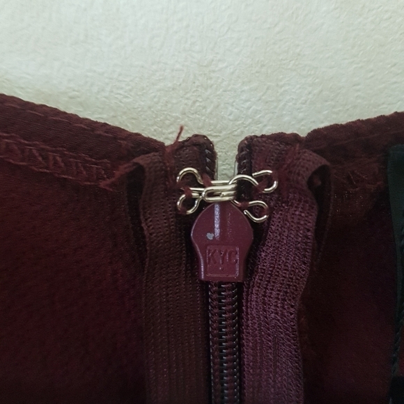 Ax Paris Plum Frill Faux Wrap Belted High Low Sleeveless Maxi Dress - Picture 9 of 15